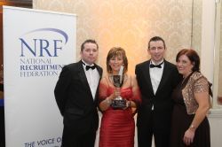 Recruitment Plus based in Stillorgan - winner of “Recruitment Agency of the Year 2011